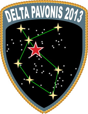 2013 Delta Pavonis mission patch.png