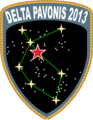 2013 Delta Pavonis mission patch.png